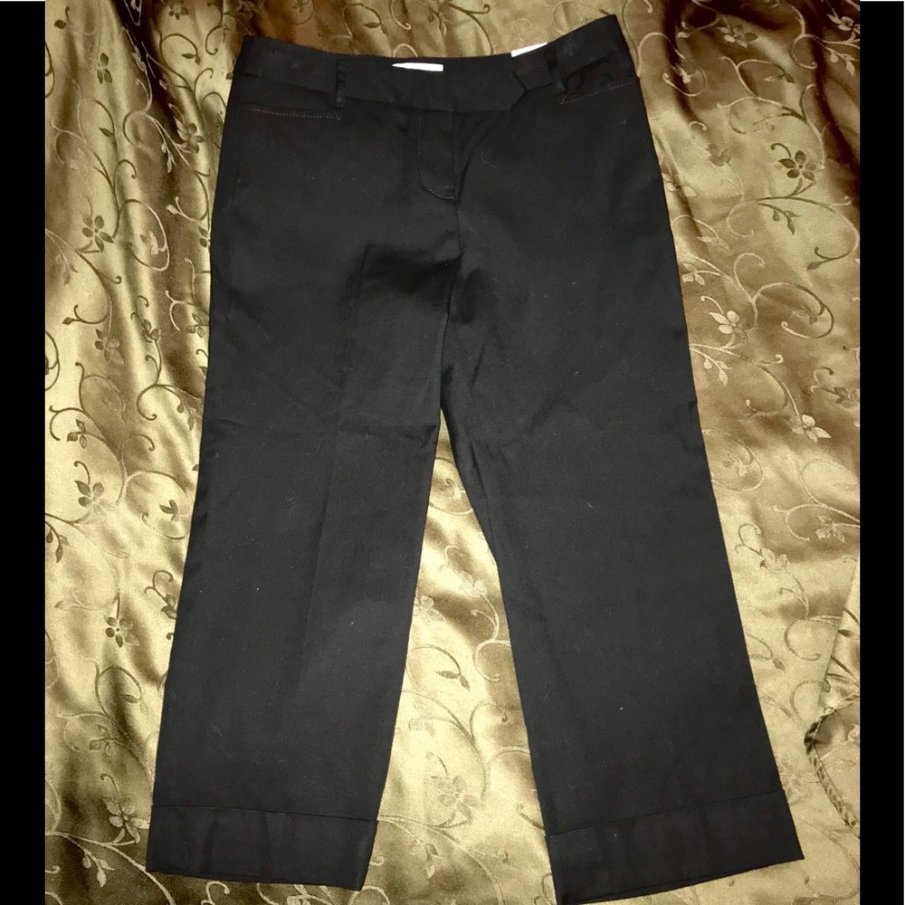 Ann Taylor Loft Petites, 0P, Marisa Black Capris